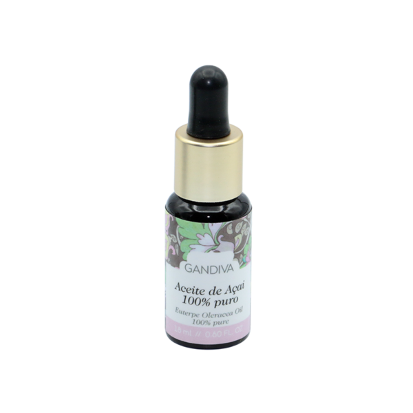 Gandiva Aceite Premium de Açaí, 18 ml.